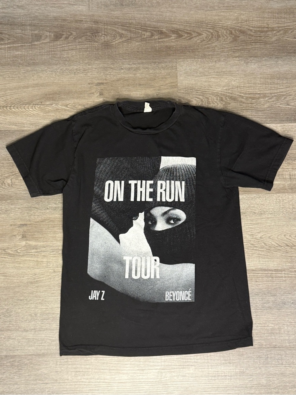 Beyoncé JAY-Z On The Run Tour Graphic Tee - Black Size Small